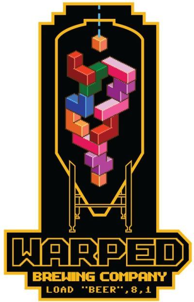 Warped Orbital Outrage beer Label Full Size