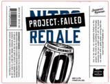 10 Barrel Project Failed Red Nitro beer