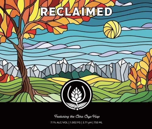 Source Reclaimed beer Label Full Size