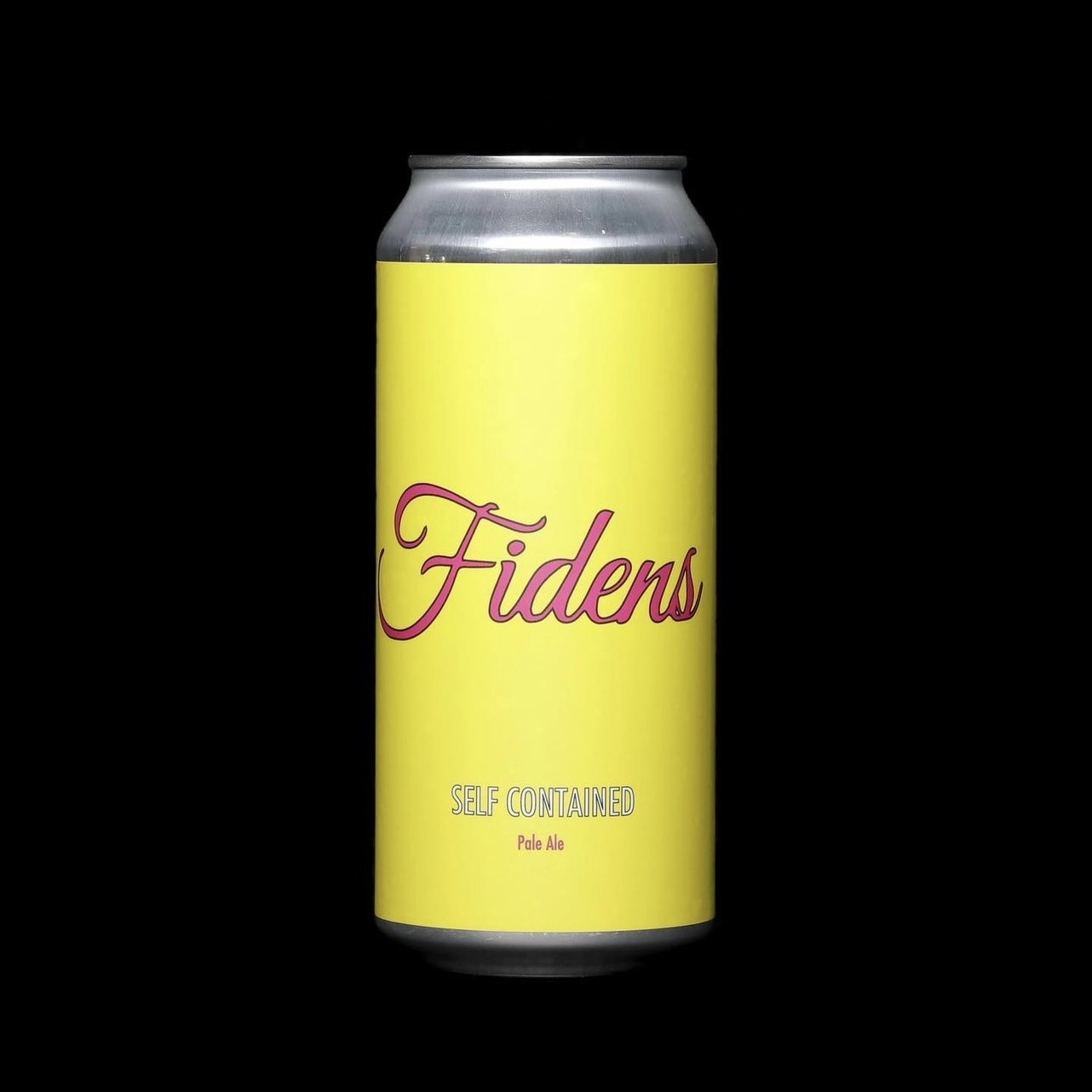 Fidens Self Contained beer Label Full Size