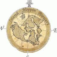 Island Hoppin Sixty Degree Shilling English Mild beer Label Full Size