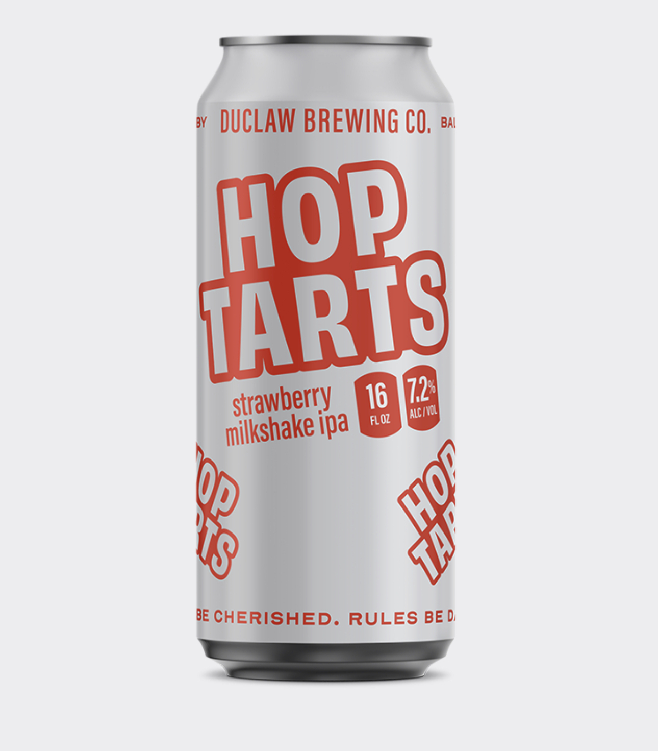 DuClaw Hop Tarts Strawberry Milkshake beer Label Full Size