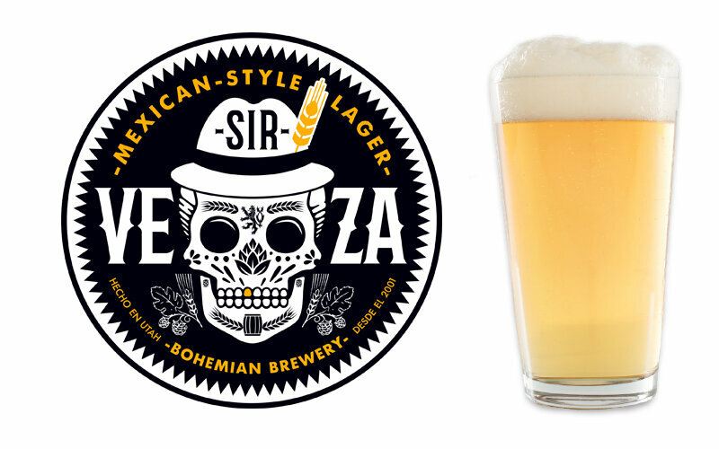 BoHo Brewery Sir-Veza beer Label Full Size