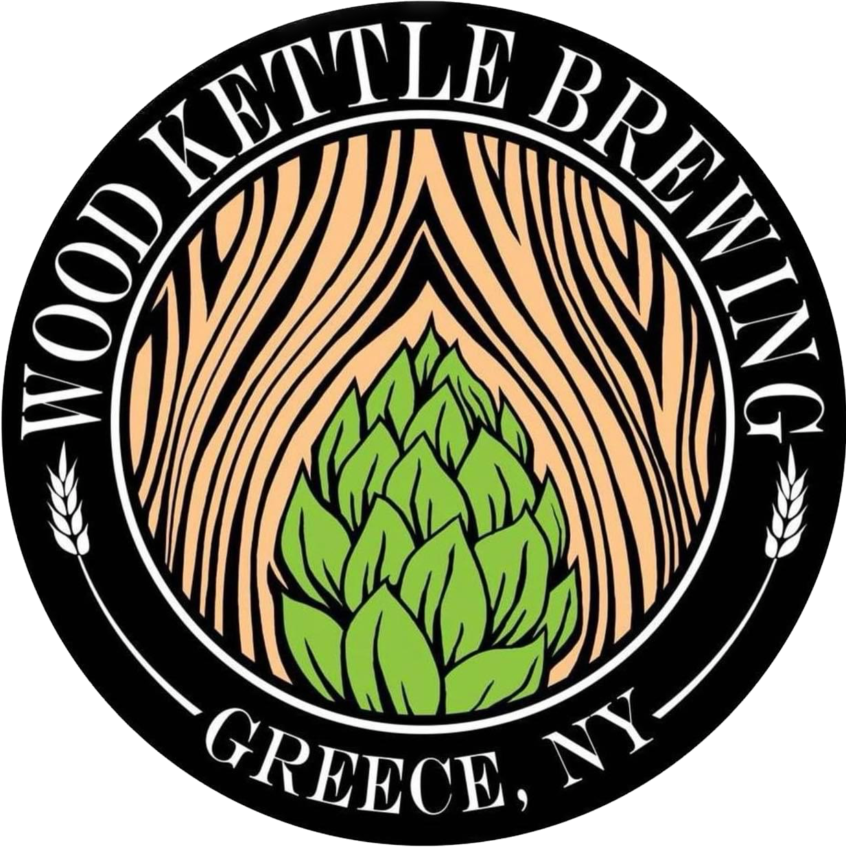 Wood Kettle Wild Rye beer Label Full Size