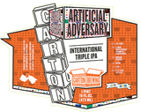 Carton Artificial Adversary beer