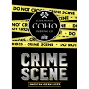 COHO Crime Scene beer Label Full Size