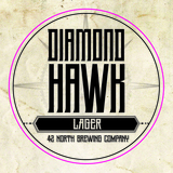 42 North Diamond Hawk Lager beer