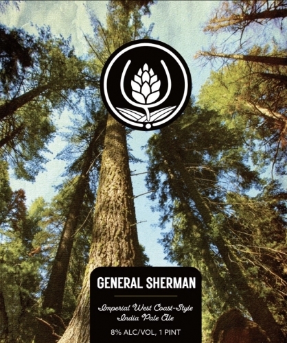 Source General Sherman beer Label Full Size