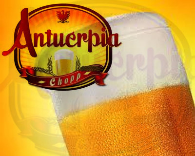 Antuerpia Belgian Tripel beer Label Full Size