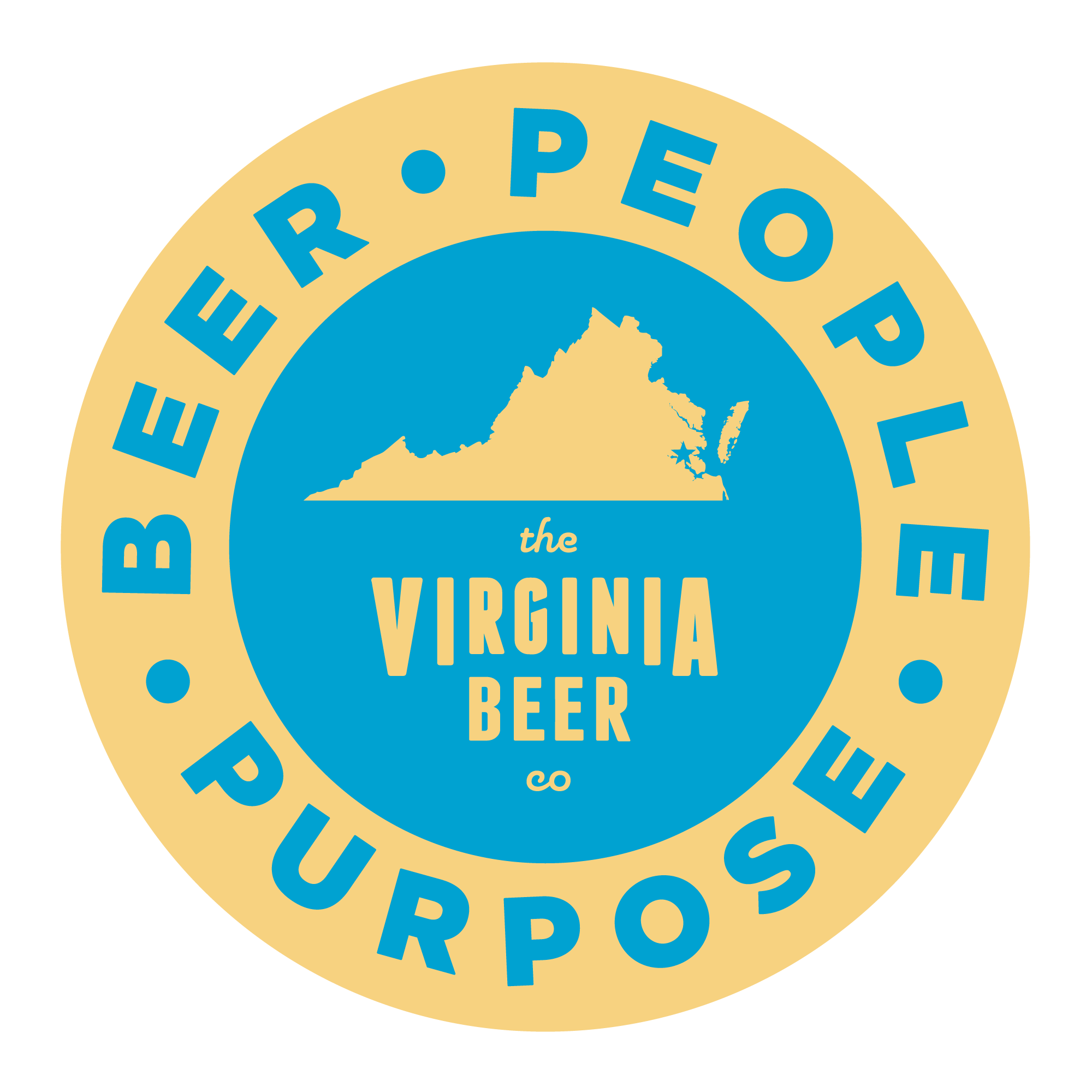 Virginia Beer Co. Czech 10° Decocted Pale Lager beer Label Full Size