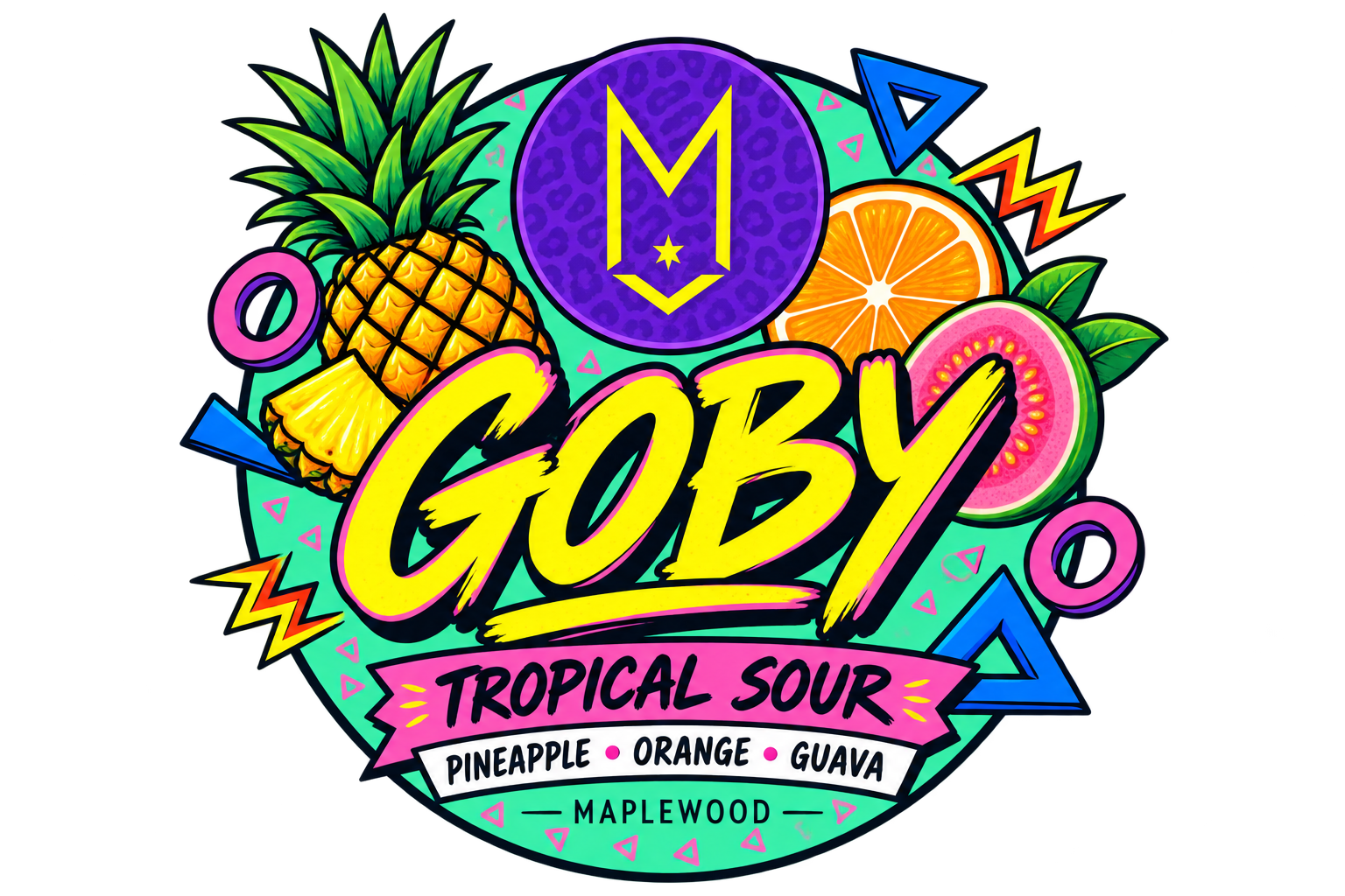 Maplewood Goby beer Label Full Size