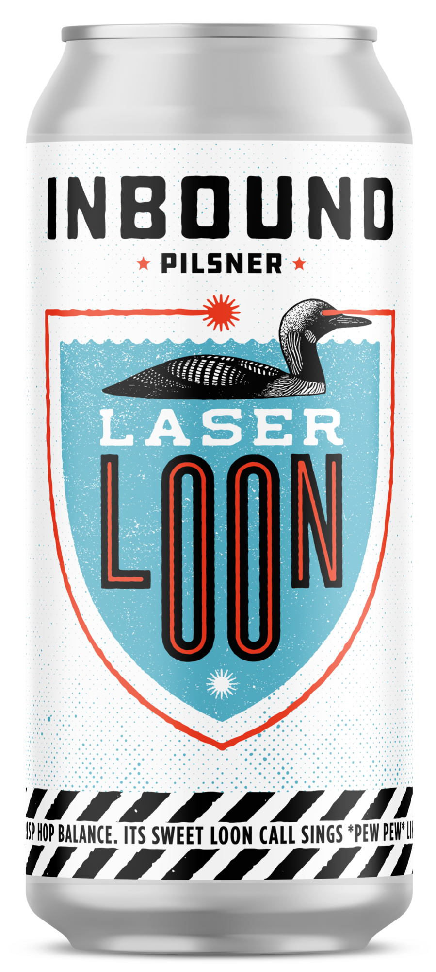 Inbound Laser Loon beer Label Full Size