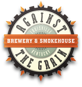 Against The Grain Hop Party beer Label Full Size