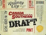 Railway City Canada Southern Draft beer