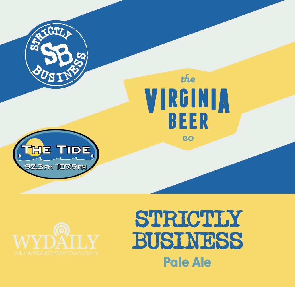 Virginia Beer Co. Strictly Business [Spring '23] beer Label Full Size