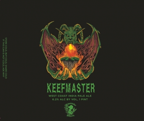Widowmaker Keefmaster beer Label Full Size