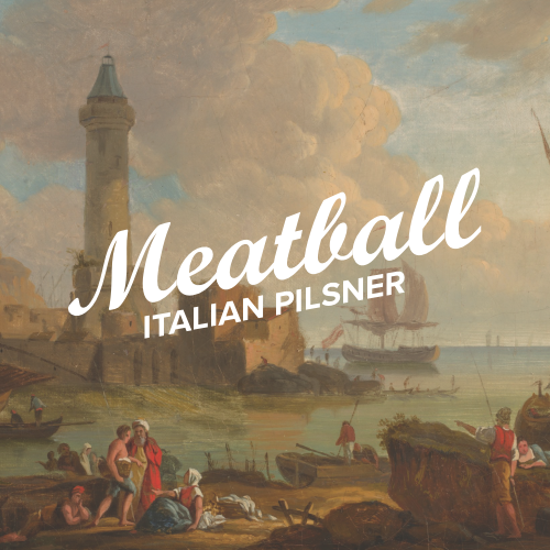 Atrium Meatball beer Label Full Size