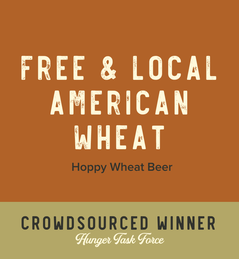 MobCraft Free And Local American Wheat beer Label Full Size