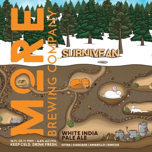 More Subnivean beer Label Full Size