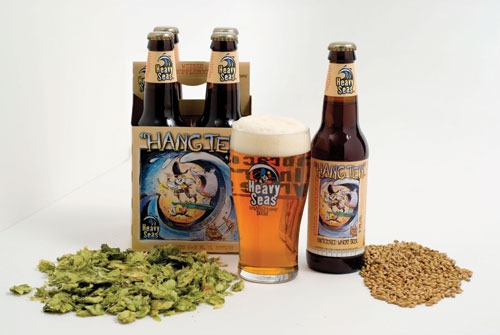 Clipper City Hang Ten beer Label Full Size