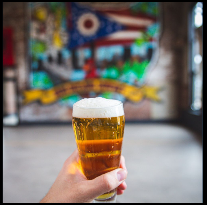 Ohio Pitchback beer Label Full Size