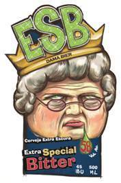 Dama ESB beer Label Full Size