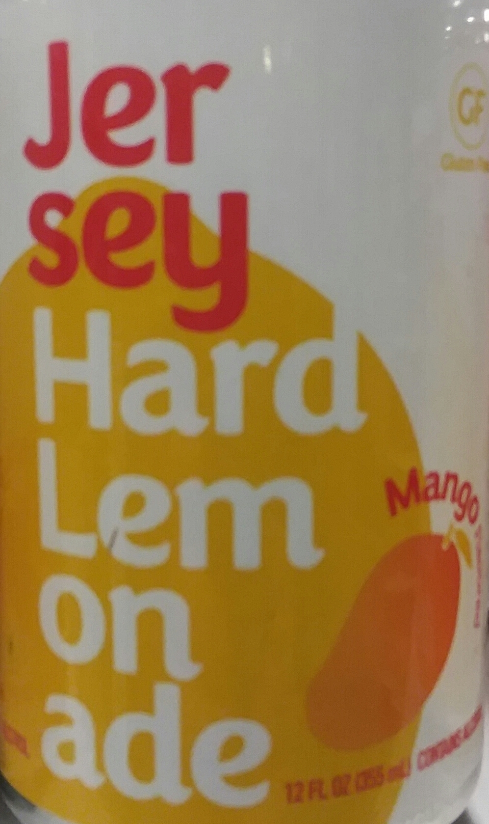 Garden State Jersey Mango Hard Lemonade beer Label Full Size