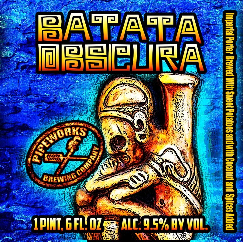 Pipeworks Batata Obscura beer Label Full Size
