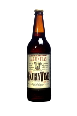 Lagunitas Gnarlywine 2008 beer Label Full Size