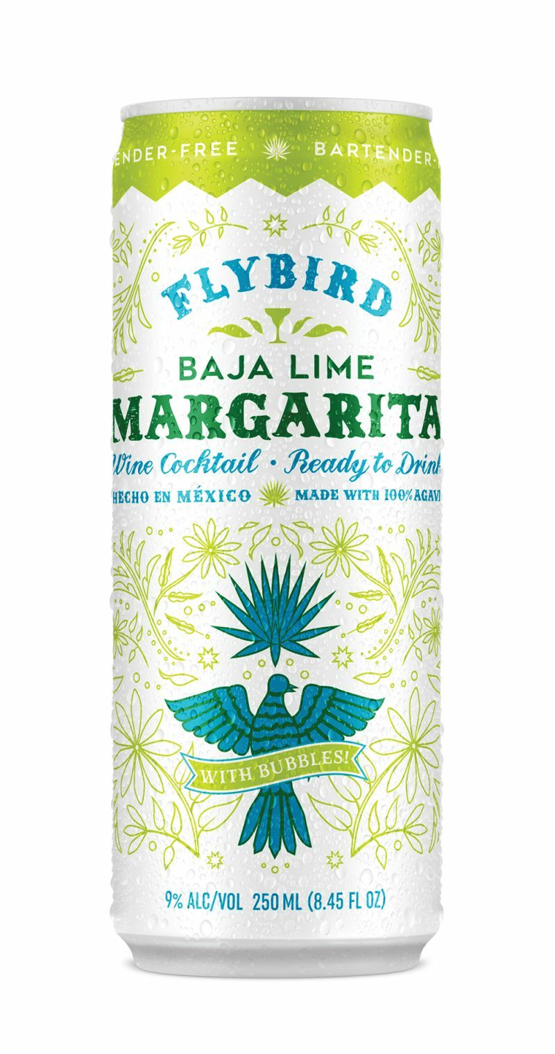 Flybird Baja Lime Margarita beer Label Full Size