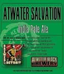 Atwater Salvation IPA beer Label Full Size