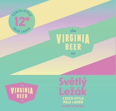 Virginia Beer Co. Světlý Ležák beer Label Full Size