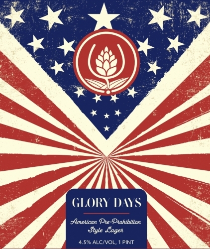 Source Glory Days beer Label Full Size