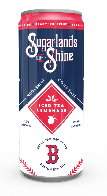 Sugarland Shine Red Sox Iced Tea Lemonade beer Label Full Size