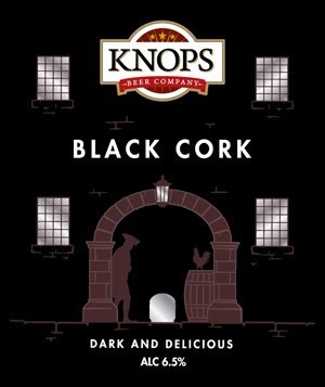 Knops Black Cork beer Label Full Size