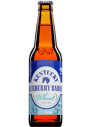 Kentucky Bourbon Barrel Blueberry Wheat beer Label Full Size