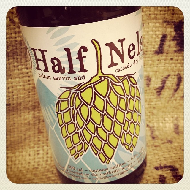 Northville Winery Half Nelson Cider beer Label Full Size