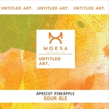 Untitled Art Apricot Pineapple Sour beer