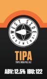 West Side TIPA beer