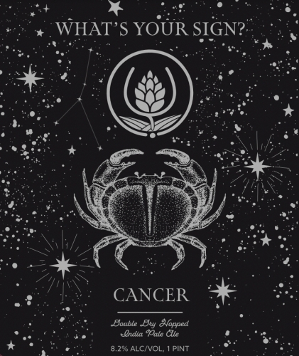 Source What's Your Sign? Cancer beer Label Full Size