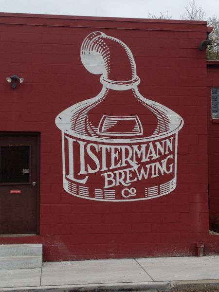Listermann Cincinnati Red Ale beer Label Full Size