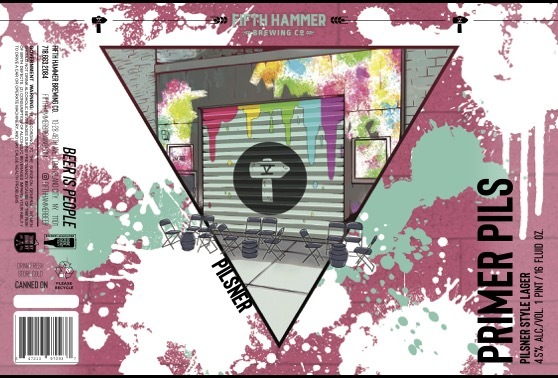 Fifth Hammer Primer beer Label Full Size