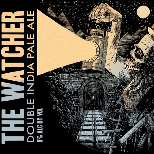 Imprint + Abomination The Watcher beer Label Full Size