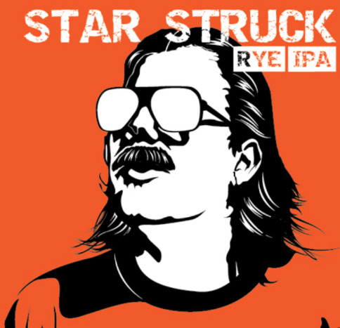 Deep Cove Star Struck Rye IPA beer Label Full Size