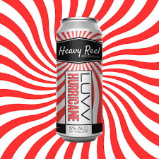 Heavy Reel Luvv Hurricane beer Label Full Size
