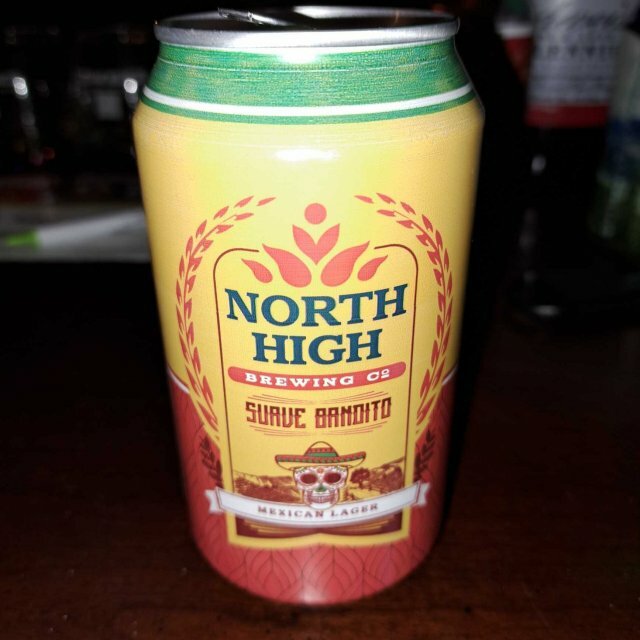 North High Suave Bandito beer Label Full Size