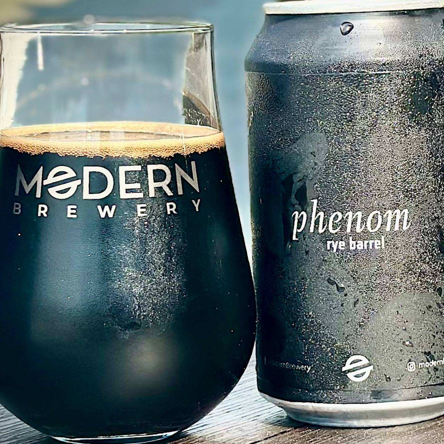 Modern Phenom Rye 2023 beer Label Full Size