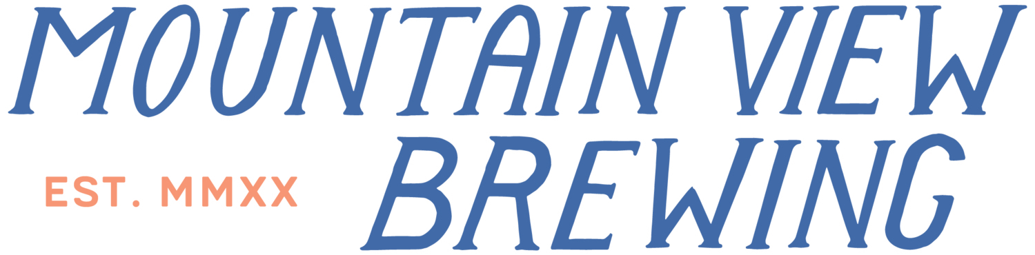 Mountain View Brewing Alpenglow Hefeweizen beer Label Full Size