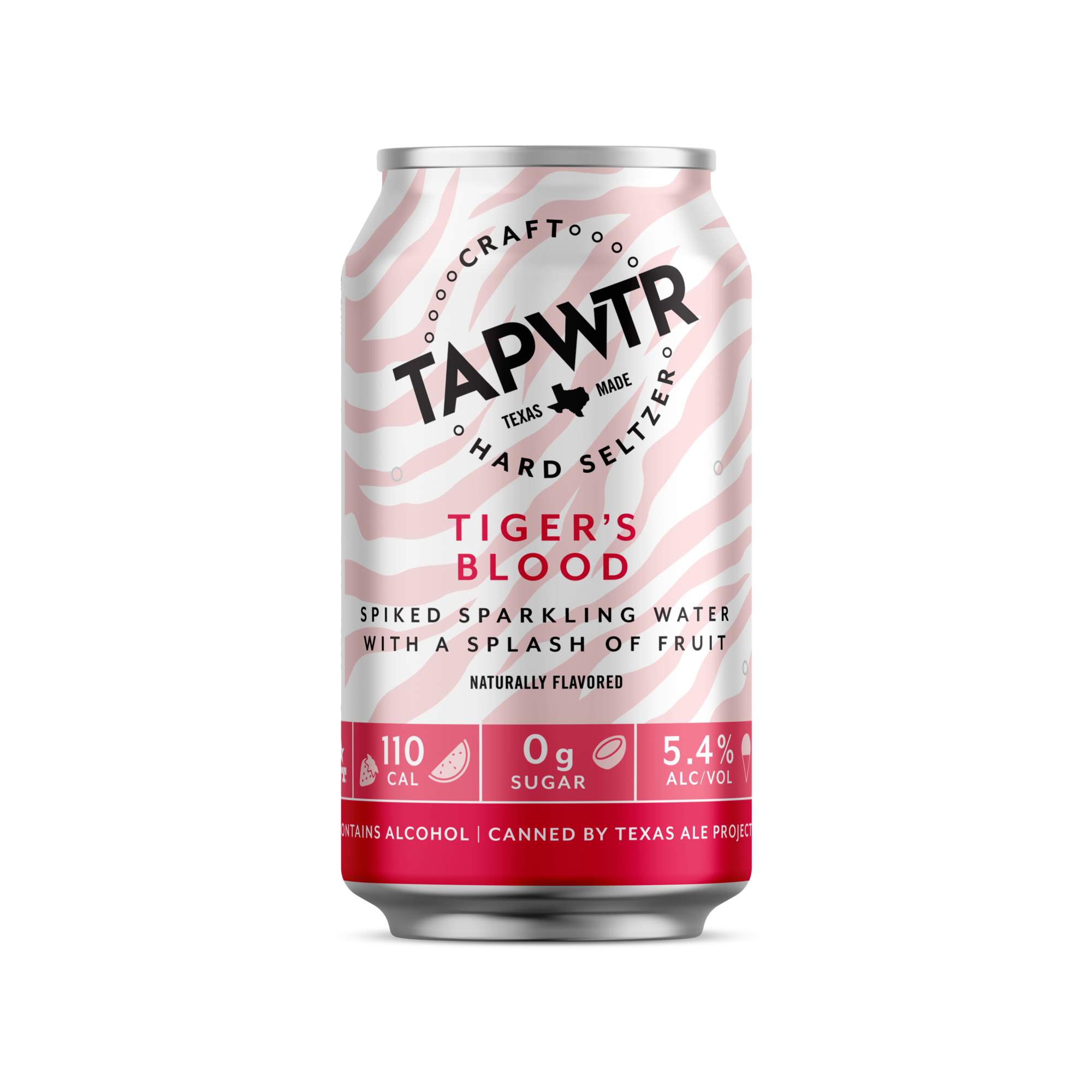 Texas Ale Tapwtr  Tigers Blood beer Label Full Size