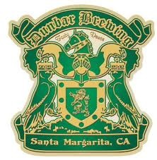 Dunbar Smoked Rye beer Label Full Size